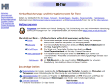 Tablet Screenshot of hi-tier.de